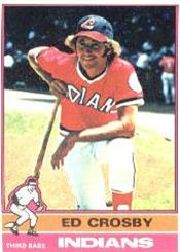 1976 Topps Baseball Cards      457     Ed Crosby